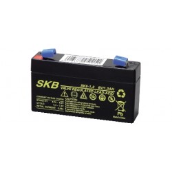 BATTERIA  PIOMBO SKB 6V/1,3A FAST 4,8 	98 x 24 x 52   56 mm