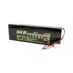 BATTERIA AL PIOMBO 6V/4A SKB 	195 x 25 x 62   62 mm