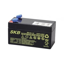 BATTERIA AL PIOMBO SKB 12V/1,3A FAST  4,8     98 x 45 x 50   58 mm