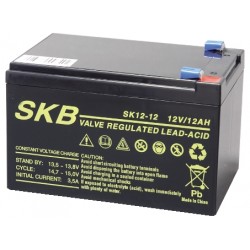BATTERIA  AL PIOMBO SKB 12V/12 FAST 6,3 151 x 98 x 95   101 mm