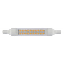 R7S SLIM LED 9W 118MMX 15MM 360° 3000K 220V L CALD  ON 