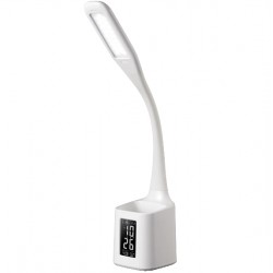  PENNY LAMP LED C PORTA PENNE/OROLOGIO DA TAVOLO