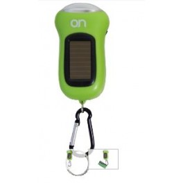 TORCIA 3 LED RIC C/DINAMO+P SOLARE VERDE 