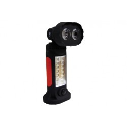 LAMPADA DA LAVORO 14SMD+2LED C/GANCIO 