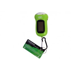 TORCIA 3 LED RIC C/DINAMO+P SOLARE VERDE 