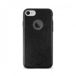 PURO Cover PC+TPU  Shine Pocket  iPhone 6/6s/7/7s 4 7  con Tasca Ecop  staccabile 2 vani carta Nero