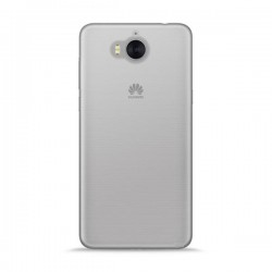 Puro Custodia Ultra Slim  0 3 Nude per  Huawei Y5 2017 + Huawei Y6 2017 + Nova Young Trasparente