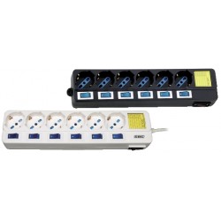 MULTIP 6 P BIP 10/16A C/6 INT  