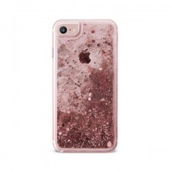 PURO Cover  Aqua  Winter per iPhone 6/6s/7/7s 4 7  Oro Rosa