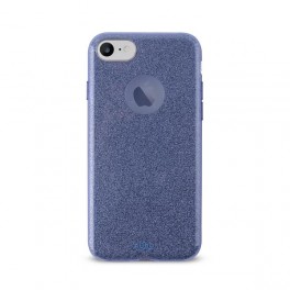 Puro Cover PC+TPU Shine per iPhone 6 / 6s / 7 Azzurro