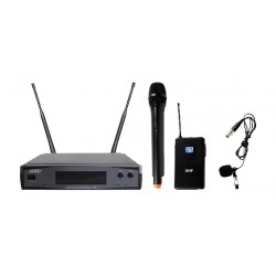 KIT RADIOMIC  UHF 2CH IMP 619,12MHZ 