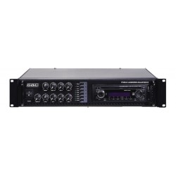 SINTO AMPLIFICATORE PROFESSIONALE 100V INTO AMPLIFICATORE PROFESSIONALE 100V / 180W A 6 ZONE CON CD/MP3