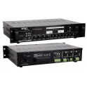 AMPLIFICATORE 4ZONE 100V 240W AMPLIFICATORE PROFESSIONALE 100V / 240W A 4 ZONE CON MP3CON MP3100V MOD AMP240 240W MP3 4ZONE XLR 