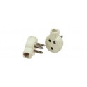 SPINA/PRESA TELEF CON PLUG 6/2 (MINI)