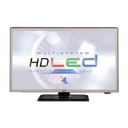 TELEVISORE LED 19  HD DVB T2+SAT 12V H 265 + SAT  TREVI                 Mod  LTV1902