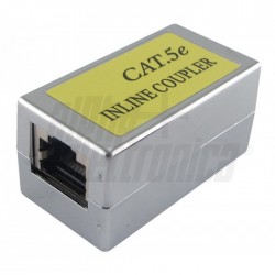 ACCOPPIATORE RJ45 CAT5E FEM/FE 
