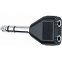 ADATTATORE SP 6 3 ST 2 PRESE 3 5 STEREO 