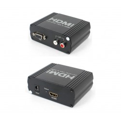 CONVERTIORE  VGA CON AUDIO A HDMI 