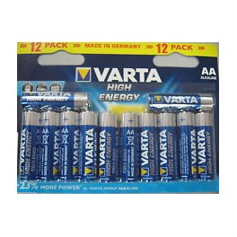 BATTERIA STILO AA  BLISTER 20 PZ SERIE BLU HIGH ENERGY