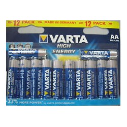 BATTERIA STILO AA  BLISTER 20 PZ SERIE BLU HIGH ENERGY