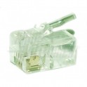 Spina modulare cavo rigido e flex 8P8C Confezione: Sacchetto da 100pz 