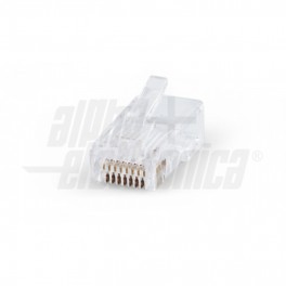 Spina RJ45 8P8C Cat 5 passante   UTP Spina RJ45 8P8C Cat 5 passante   UTP