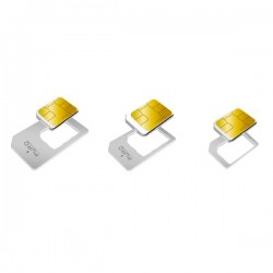 Puro Adattatore Nano SiM   micro Sim + Nano Sim    sim + Micro SiM   sim Bianco