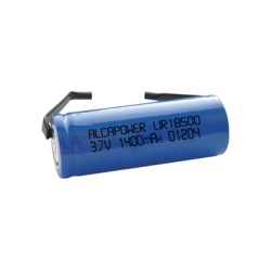 BATT LI ION 18500 3,7V 1300mAh 