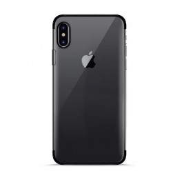 Puro Custodia Verge  per iPhone X 5 8  Nero